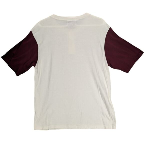 Razorbacks Henley Shirt Mens Medium Short Sleeve Izod Collegiate Arkansas Hogs - Picture 2 of 7